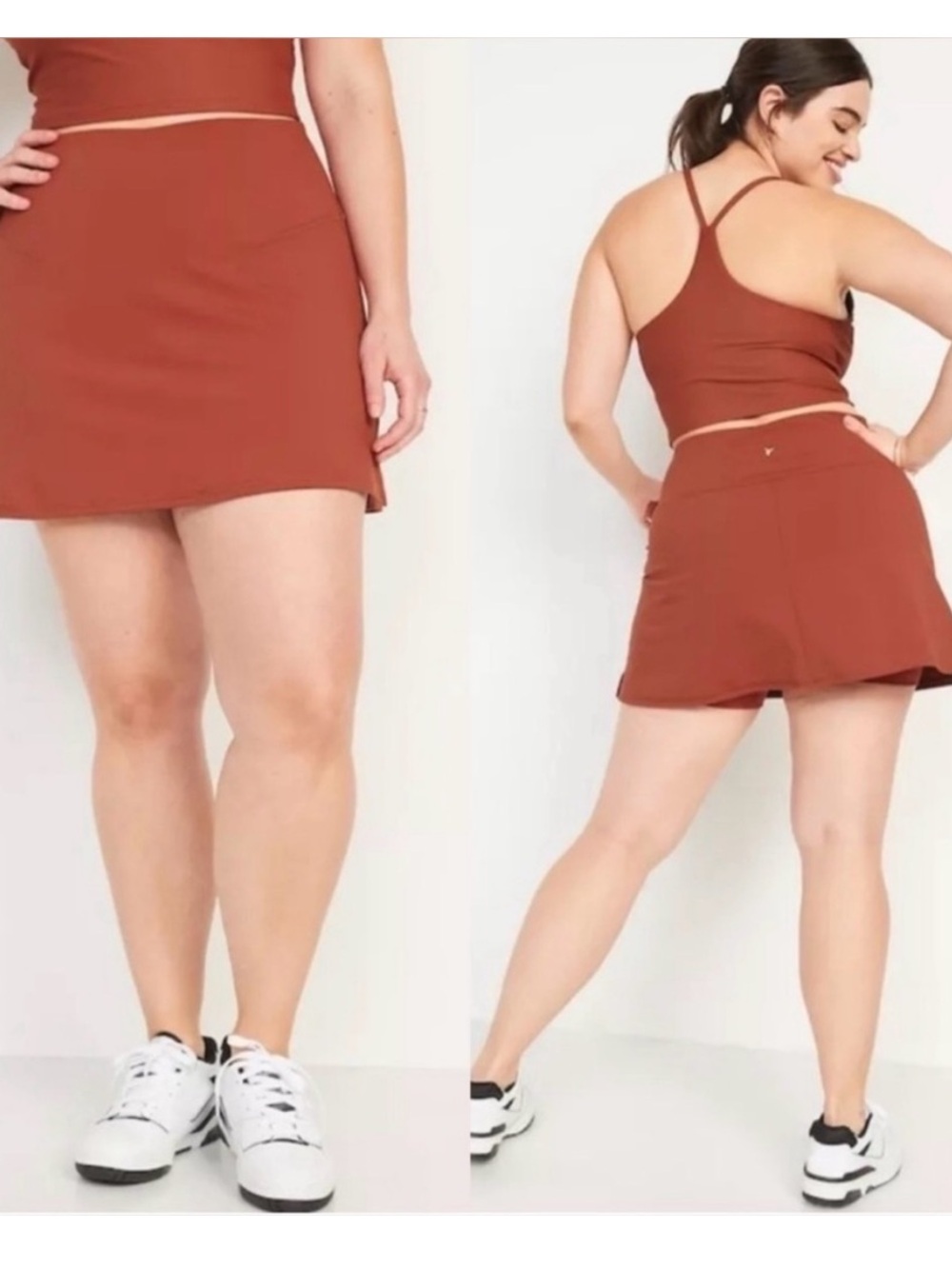 Old Navy | Active StudioSmooth Ultra High Rise Go Dry Mini Active Skort Orange M